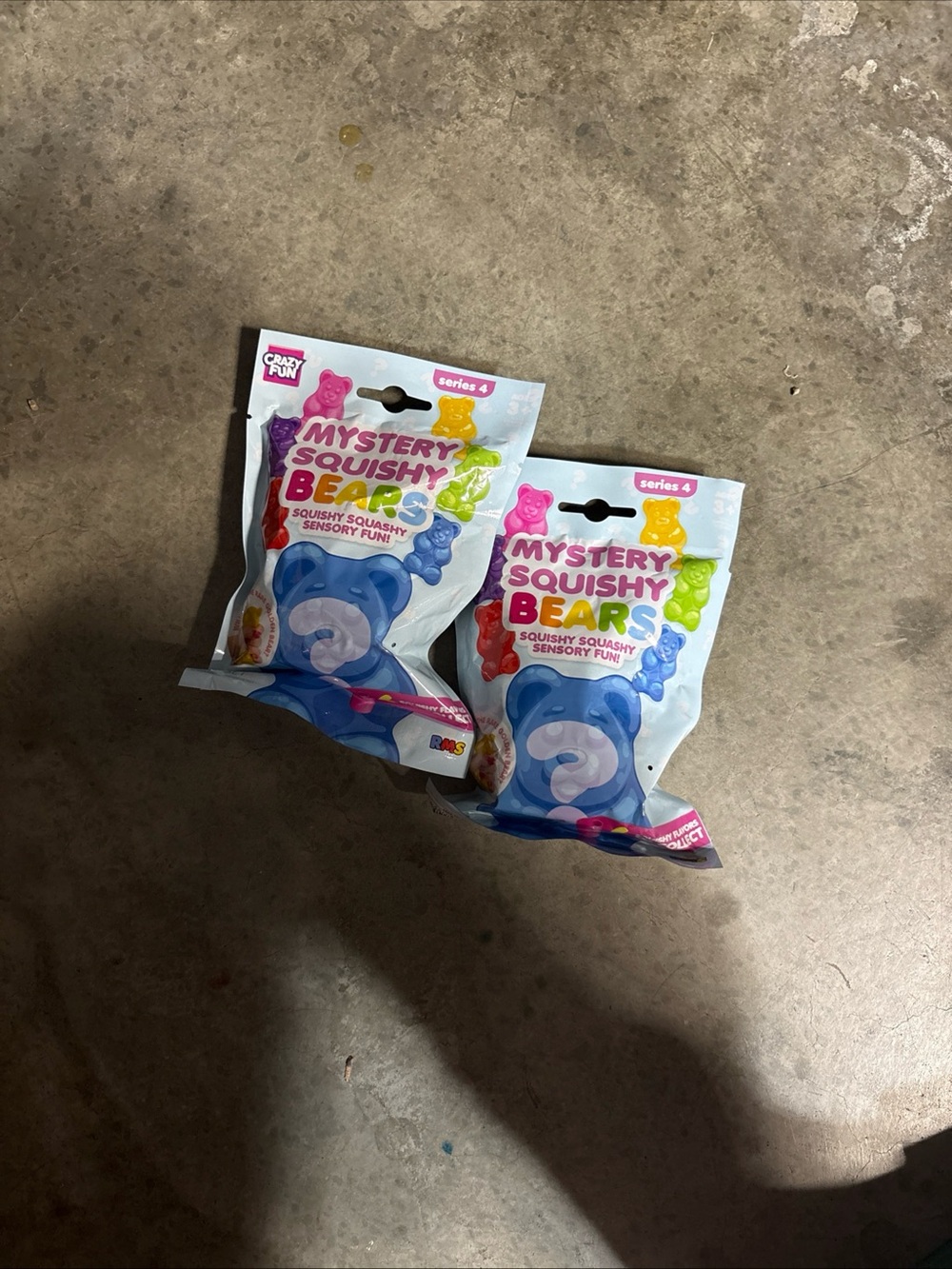 Mystery Squishy Bears Series 4 - Blue Packaging